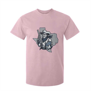 Funny Texas Cowboy T Shirt For Kid Football Lover Gift TS12 Light Pink Print Your Wear