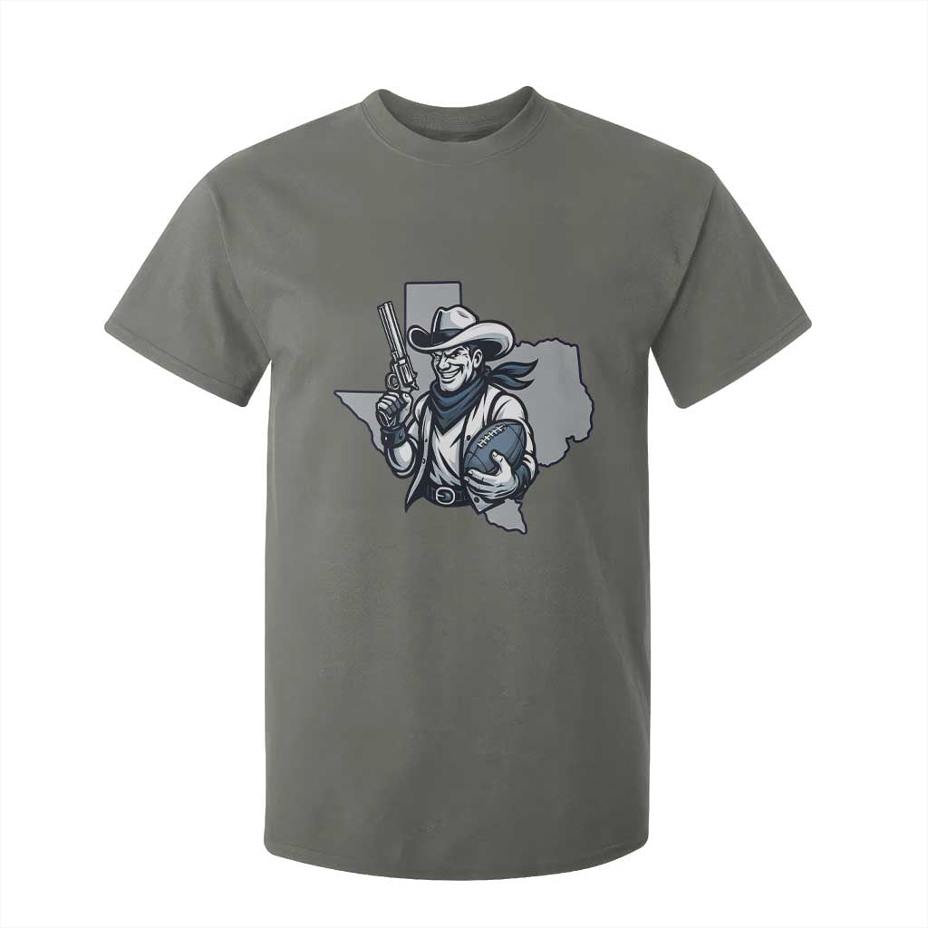 Funny TXF Football Lover Gift T Shirt For Kid TS12 Military Green Print Your Wear