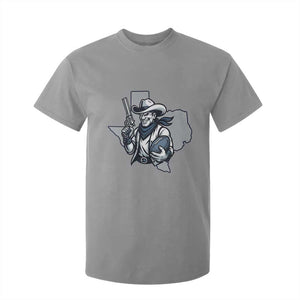 Funny Texas Cowboy T Shirt For Kid Football Lover Gift TS12 Sport Gray Print Your Wear