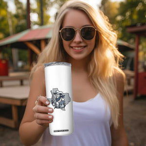 Funny Texas Cowboy Skinny Tumbler Football Lover Gift TS12 Print Your Wear