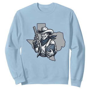 Funny Texas Cowboy Sweatshirt Football Lover Gift - Print Your Wear