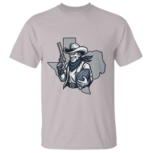 Funny Texas Cowboy T Shirt Football Lover Gift TS12 Ice Gray Print Your Wear