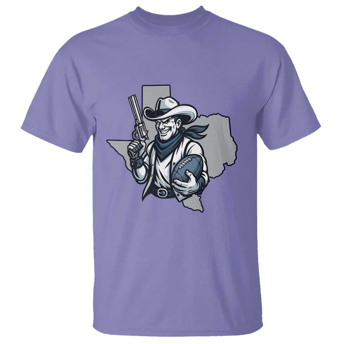 Funny TXF Football Lover Gift T Shirt TS12 Violet Print Your Wear