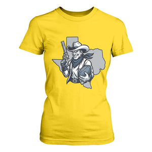 Funny Texas Cowboy T Shirt For Women Football Lover Gift TS12 Daisy Print Your Wear