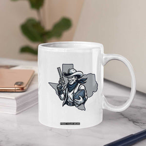Funny Texas Cowboy Coffee Mug Football Lover Gift TS12 Print Your Wear