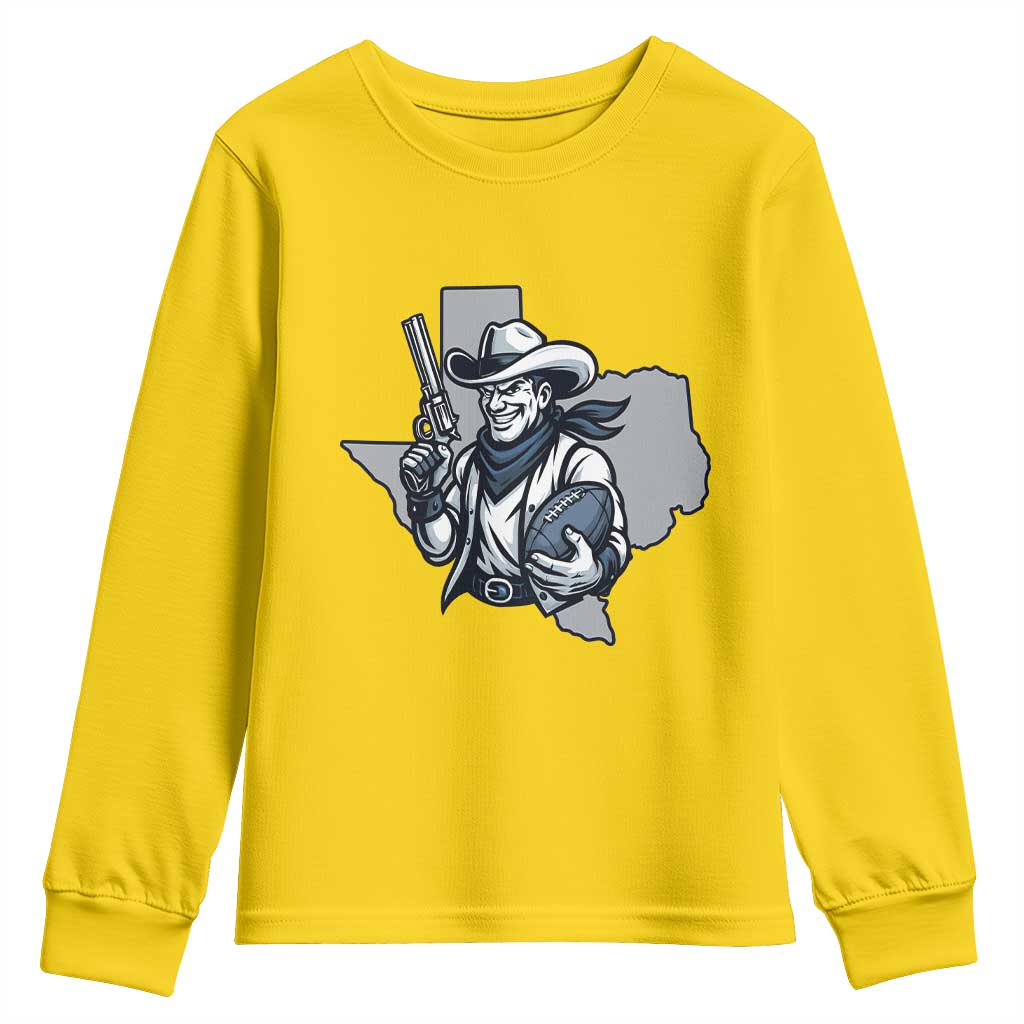 Funny TXF Football Lover Gift Youth Sweatshirt TS12 Daisy Print Your Wear