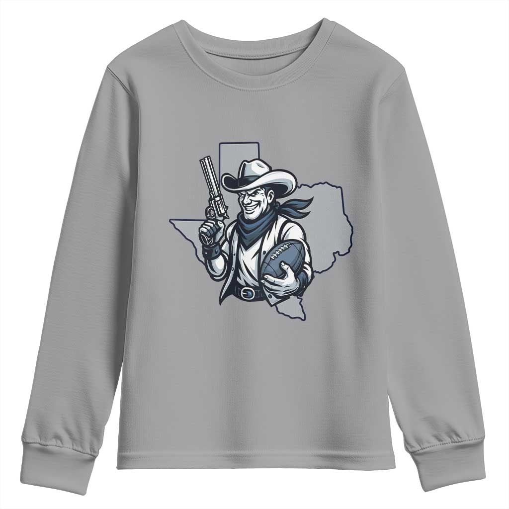 Funny TXF Football Lover Gift Youth Sweatshirt TS12 Sport Gray Print Your Wear