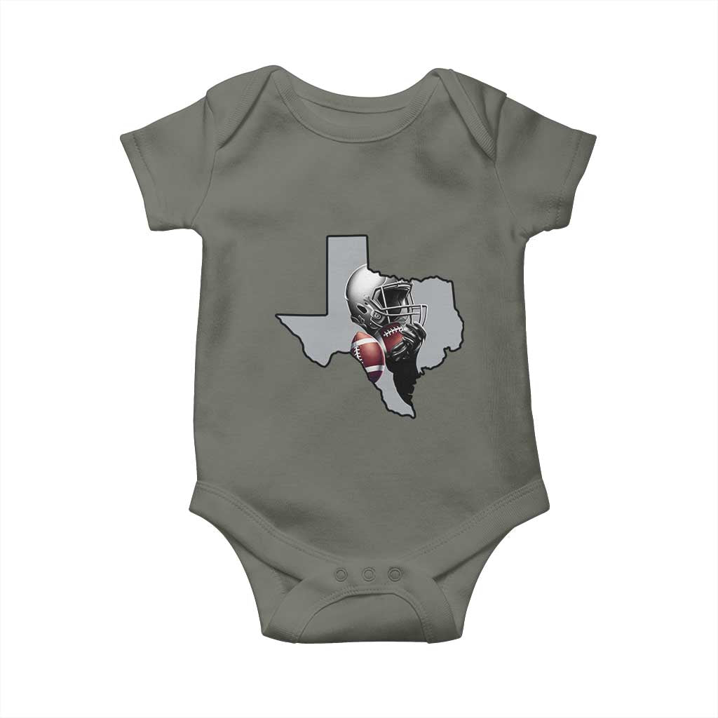 TXF Life Western Sports Fan Gift Baby Onesie TS12 Military Green Print Your Wear