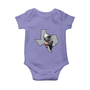 Texas Football Life Baby Onesie Western Sports Fan Gift TS12 Violet Print Your Wear