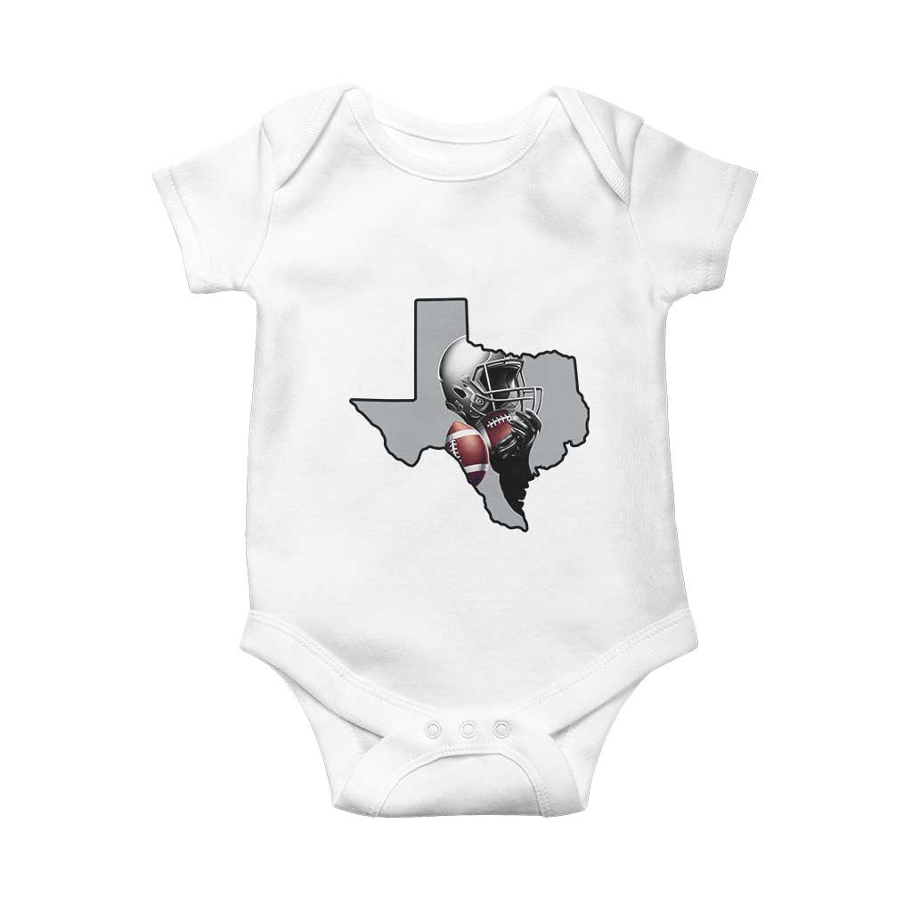Texas Football Life Baby Onesie Western Sports Fan Gift TS12 White Print Your Wear
