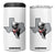 Texas Football Life 4 in 1 Can Cooler Tumbler Western Sports Fan Gift TS12 One Size: 16 oz White Print Your Wear