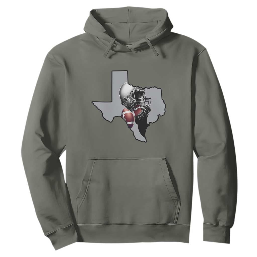 TXF Life Western Sports Fan Gift Hoodie TS12 Military Green Print Your Wear