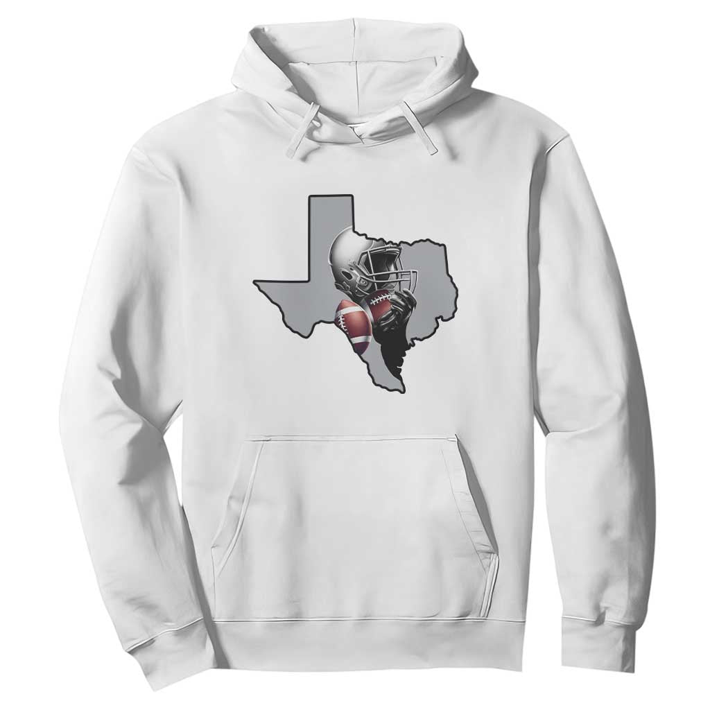 Texas Football Life Hoodie Western Sports Fan Gift TS12 White Print Your Wear