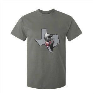 Texas Football Life T Shirt For Kid Western Sports Fan Gift TS12 Military Green Print Your Wear