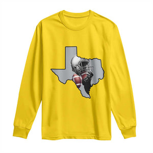 Texas Football Life Long Sleeve Shirt Western Sports Fan Gift TS12 Daisy Print Your Wear