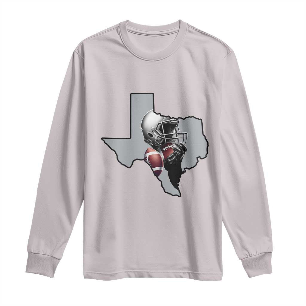 TXF Life Western Sports Fan Gift Long Sleeve Shirt TS12 Ice Gray Print Your Wear