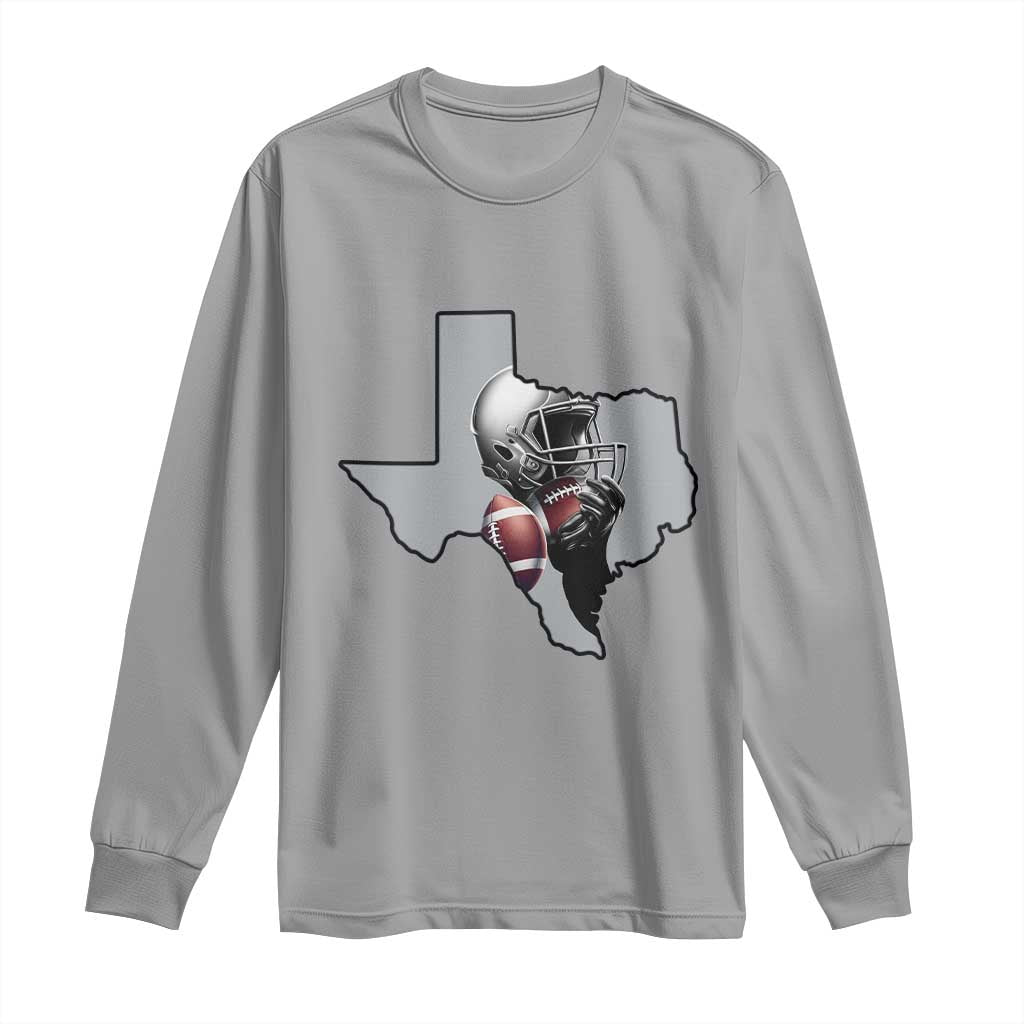 TXF Life Western Sports Fan Gift Long Sleeve Shirt TS12 Sport Gray Print Your Wear