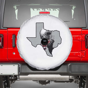 Texas Football Life Spare Tire Cover Western Sports Fan Gift TS12 White Print Your Wear