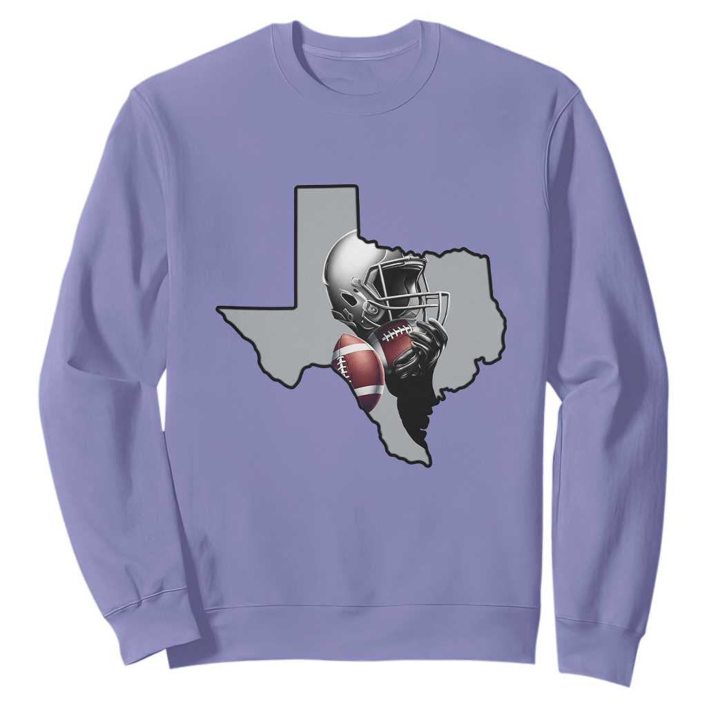 TXF Life Western Sports Fan Gift Sweatshirt TS12 Violet Print Your Wear