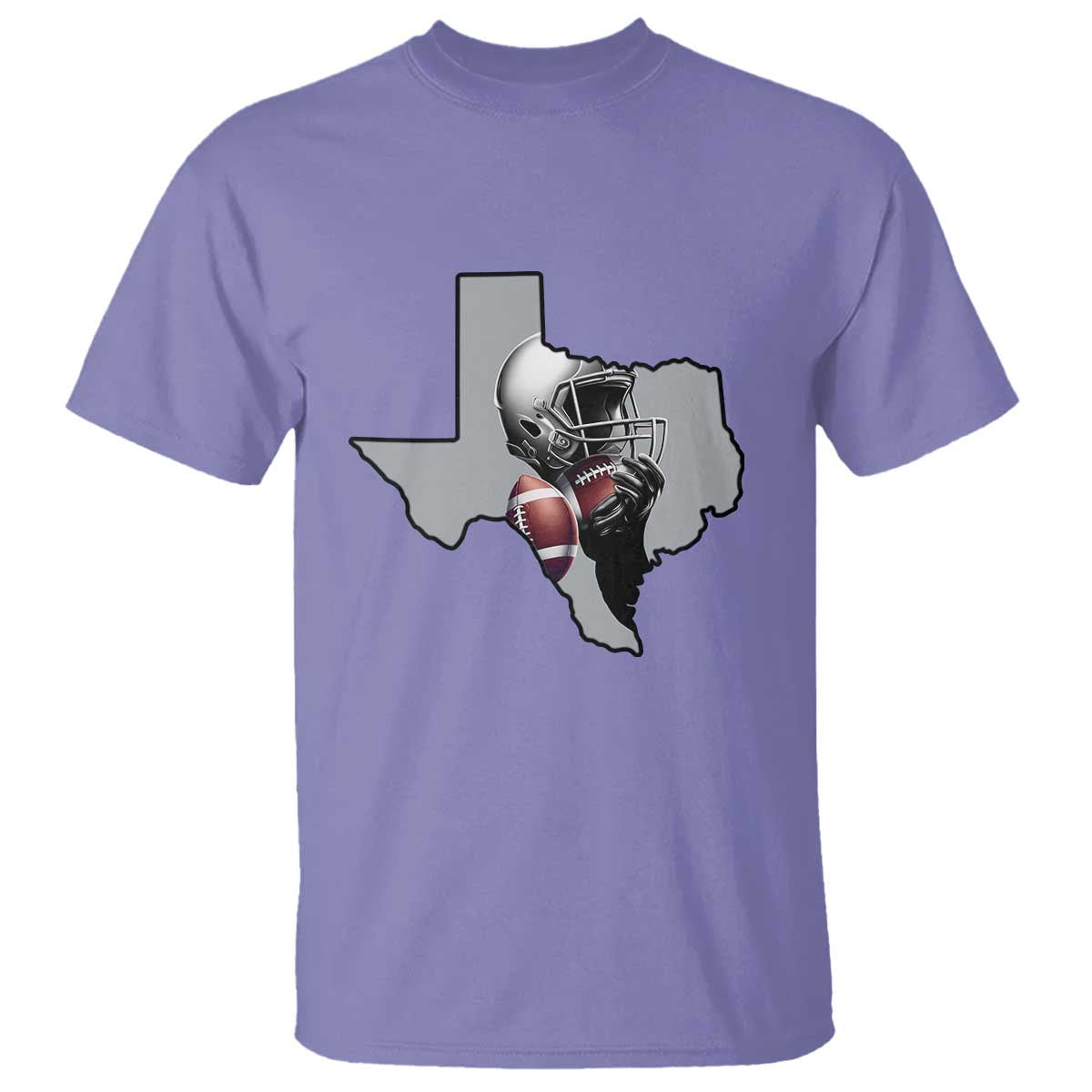 TXF Life Western Sports Fan Gift T Shirt TS12 Violet Print Your Wear