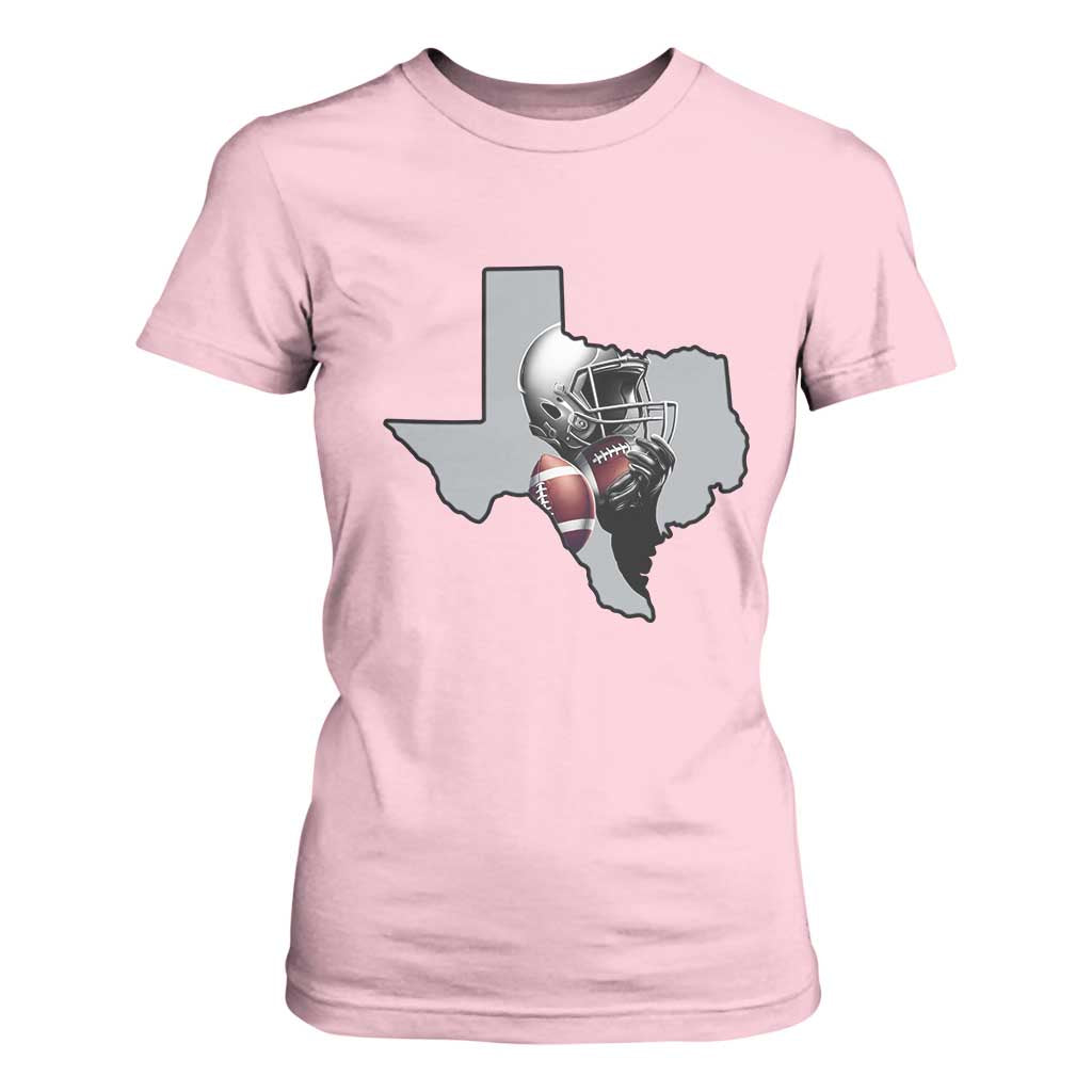 TXF Life Western Sports Fan Gift T Shirt For Women TS12 Light Pink Print Your Wear