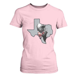 Texas Football Life T Shirt For Women Western Sports Fan Gift TS12 Light Pink Print Your Wear