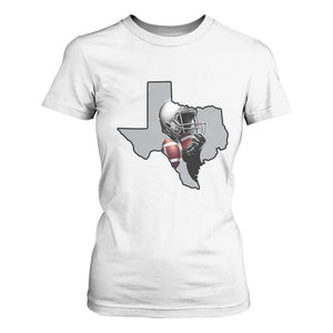 TXF Life Western Sports Fan Gift T Shirt For Women TS12 White Print Your Wear