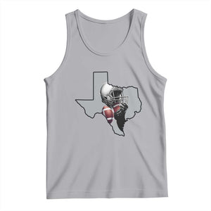 Texas Football Life Tank Top Western Sports Fan Gift TS12 Athletic Heather Print Your Wear