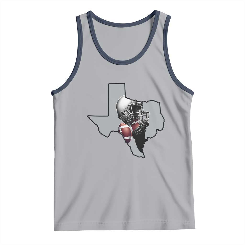 TXF Life Western Sports Fan Gift Tank Top TS12 Athletic Heather Navy Print Your Wear