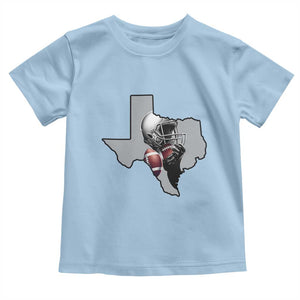 Texas Football Life Toddler T Shirt Western Sports Fan Gift TS12 Light Blue Print Your Wear