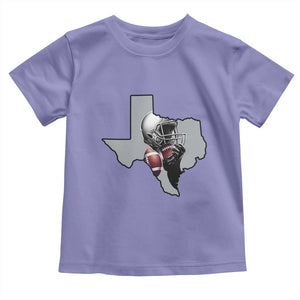 Texas Football Life Toddler T Shirt Western Sports Fan Gift TS12 Violet Print Your Wear