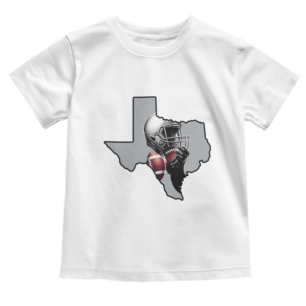 Texas Football Life Toddler T Shirt Western Sports Fan Gift TS12 White Print Your Wear