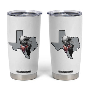 Texas Football Life Tumbler Cup Western Sports Fan Gift - Print Your Wear
