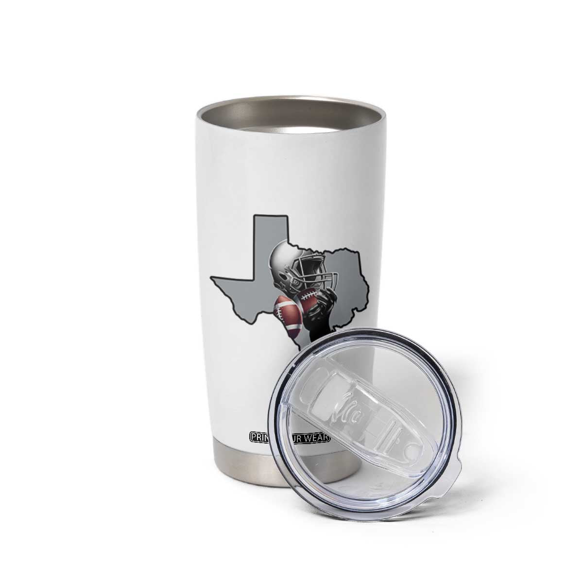 TXF Life Western Sports Fan Gift Tumbler Cup TS12 Print Your Wear