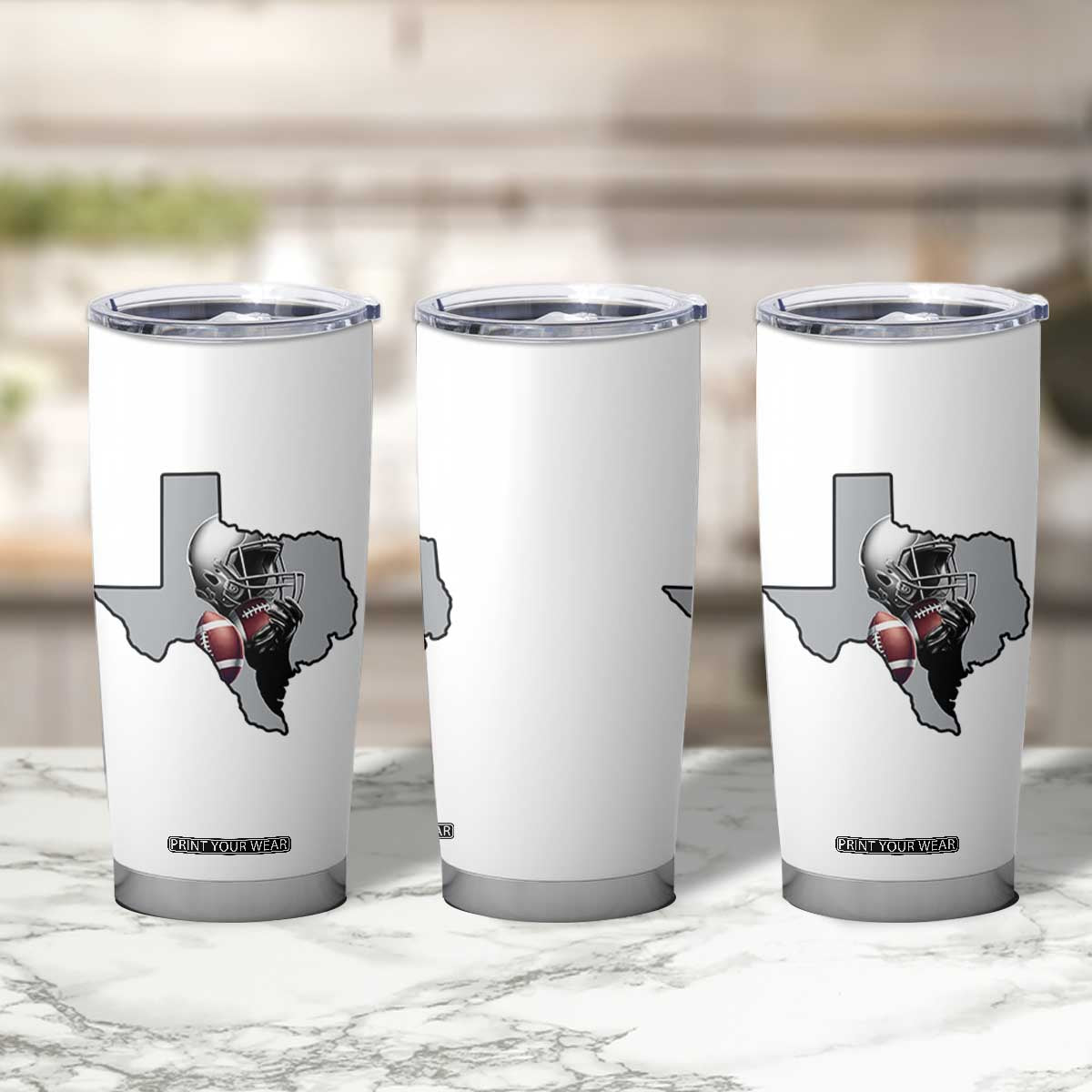 TXF Life Western Sports Fan Gift Tumbler Cup TS12 Print Your Wear