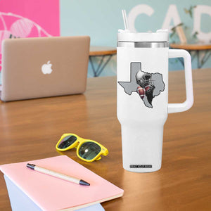 Texas Football Life Tumbler With Handle Western Sports Fan Gift TS12 Print Your Wear