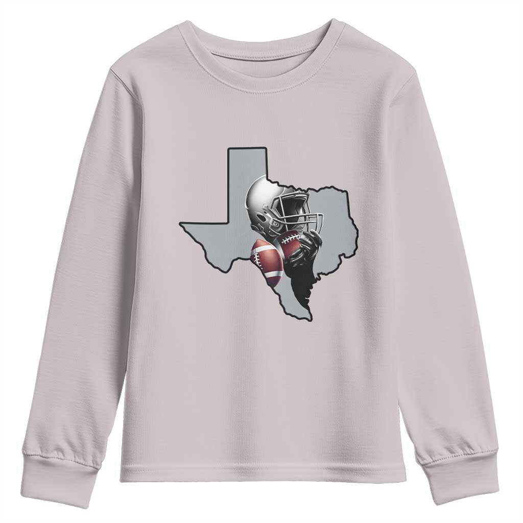 TXF Life Western Sports Fan Gift Youth Sweatshirt TS12 Ice Gray Print Your Wear