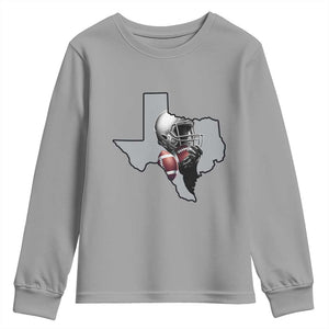 Texas Football Life Youth Sweatshirt Western Sports Fan Gift TS12 Sport Gray Print Your Wear
