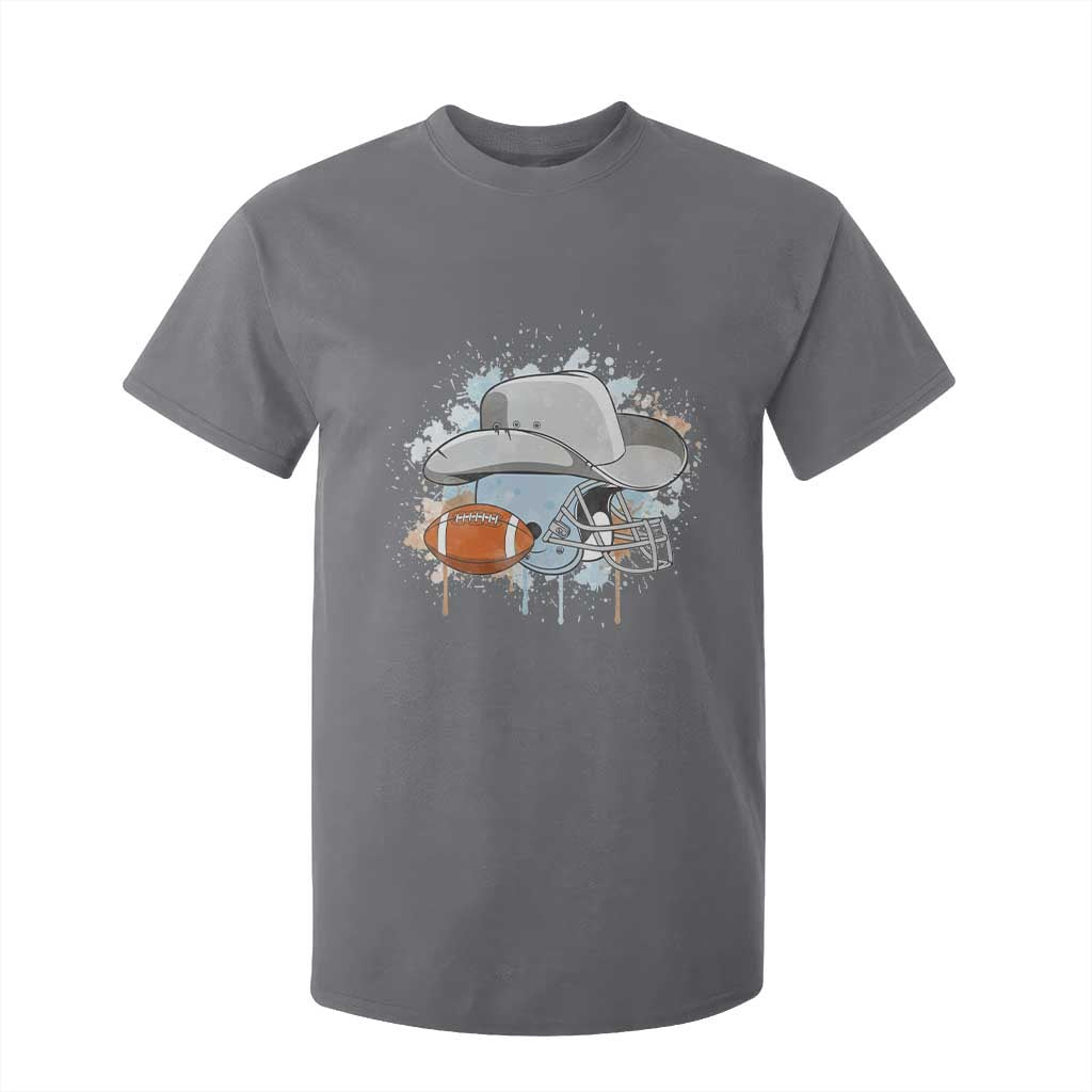 DFCF Helmet T Shirt For Kid Game Day Spirit Gift TS12 Charcoal Print Your Wear