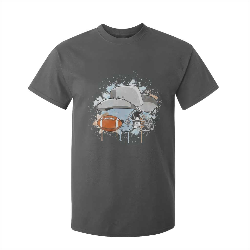 DFCF Helmet T Shirt For Kid Game Day Spirit Gift TS12 Dark Heather Print Your Wear