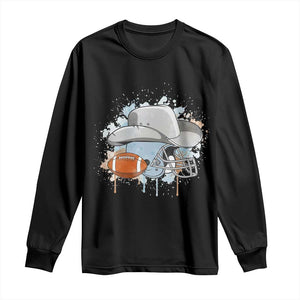 DFCF Helmet Long Sleeve Shirt Game Day Spirit Gift TS12 Black Print Your Wear