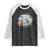 Cowboy Football Helmet Raglan Shirt Game Day Spirit Gift TS12 Black White Print Your Wear