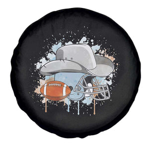 Cowboy Football Helmet Spare Tire Cover Game Day Spirit Gift TS12 Print Your Wear