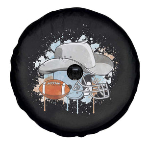 Cowboy Football Helmet Spare Tire Cover Game Day Spirit Gift TS12 Print Your Wear