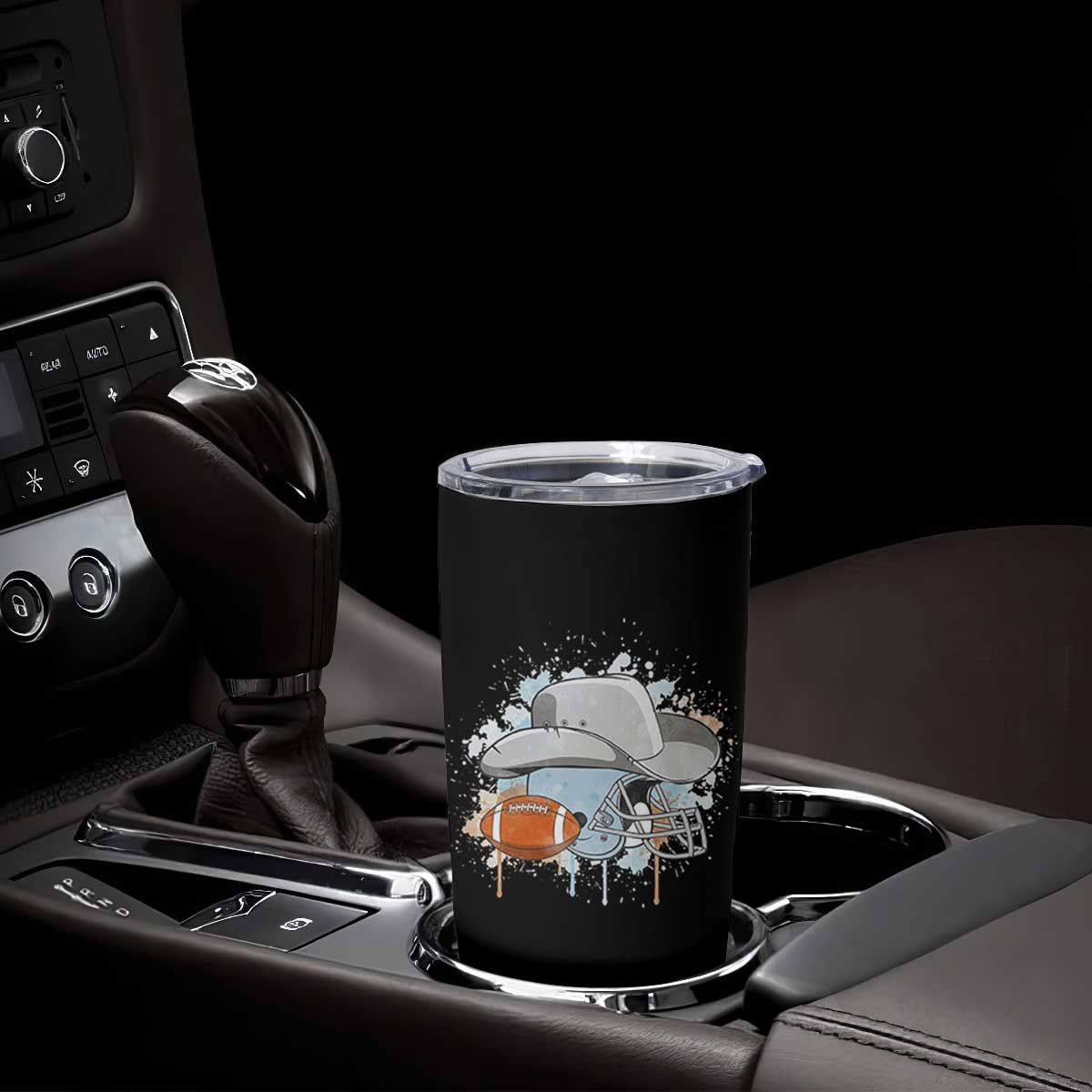 DFCF Helmet Tumbler Cup Game Day Spirit Gift TS12 Print Your Wear