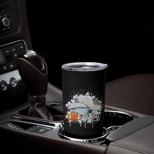 Cowboy Football Helmet Tumbler Cup Game Day Spirit Gift - Print Your Wear