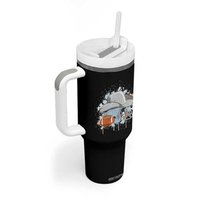 Cowboy Football Helmet Tumbler With Handle Game Day Spirit Gift TS12 Print Your Wear