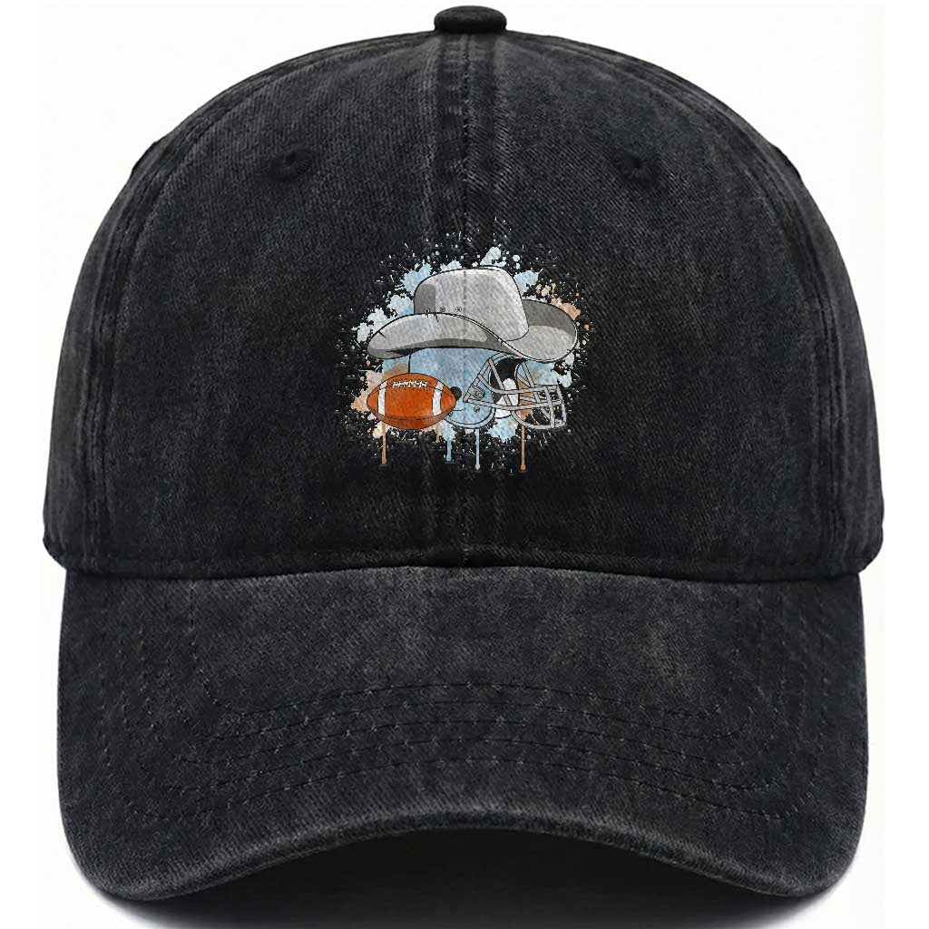 DFCF Helmet Washed Cotton Baseball Cap Game Day Spirit Gift TS12 Print Your Wear
