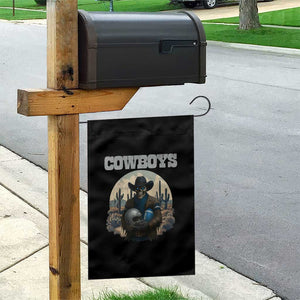 Skeleton Cowboy Football Player Garden Flag Western Fan Gift TS12 Print Your Wear