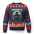 Skeleton Cowboy Football Player Ugly Christmas Sweater Western Fan Gift - Print Your Wear